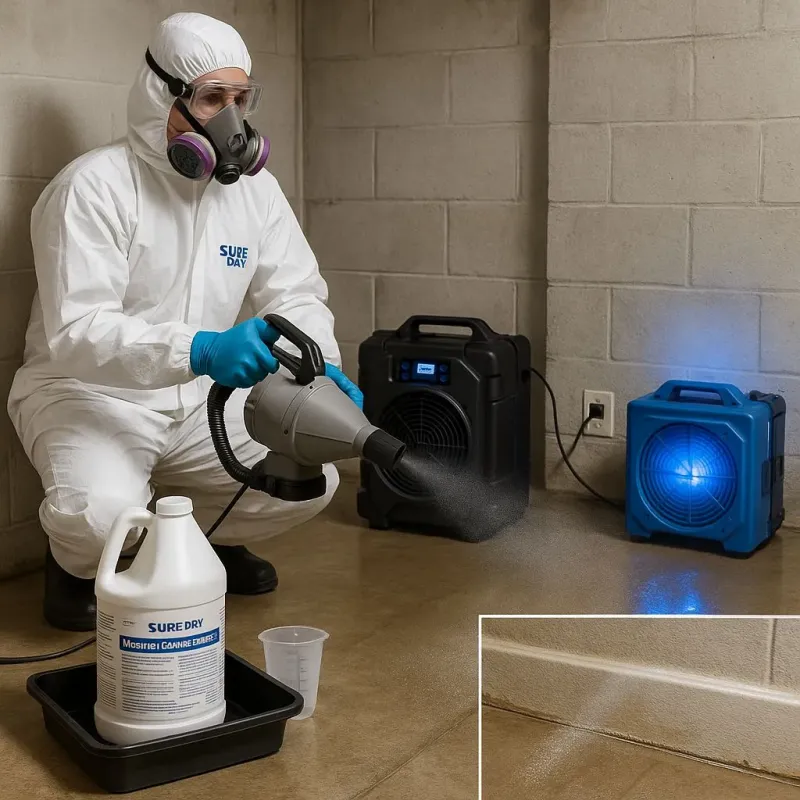 Sanitization and Odor Removal process in Hemphill, TX