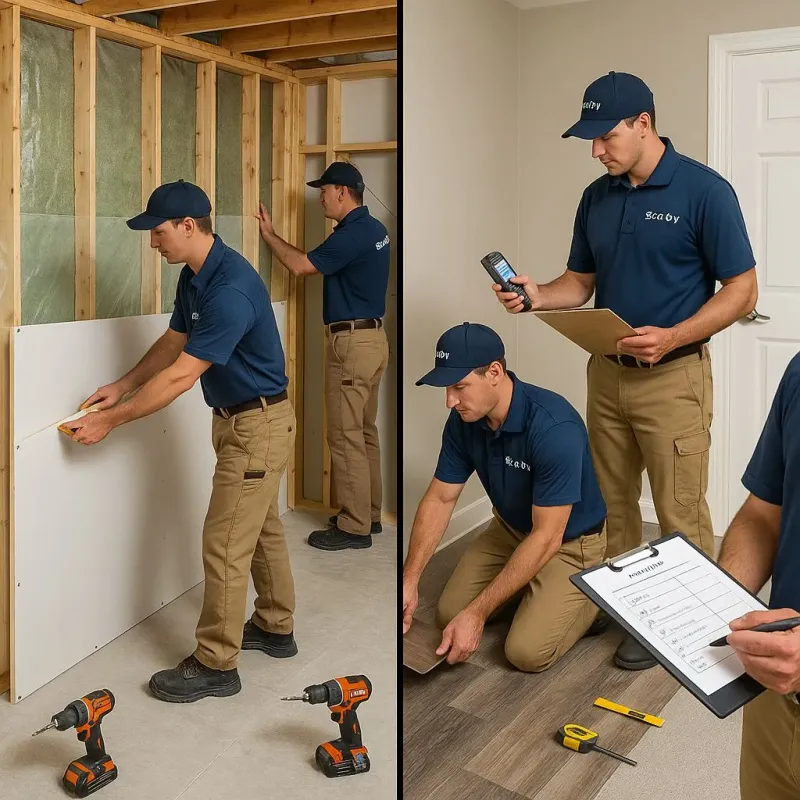 Repairs and Reconstruction process in Hemphill, TX