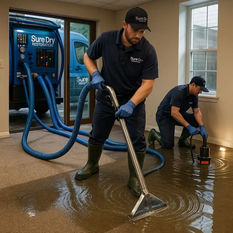 Water Extraction and Removal process in Hemphill, TX